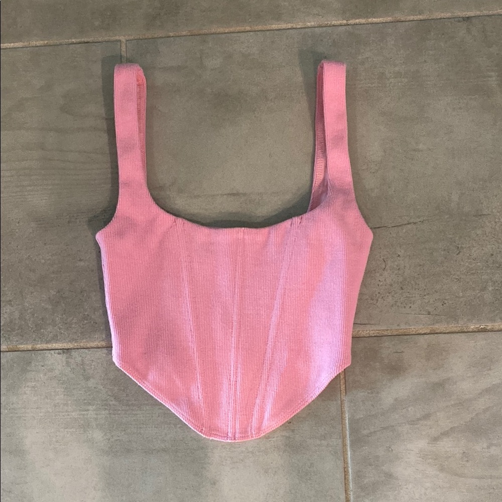 Princess Polly Pink Corset Top
